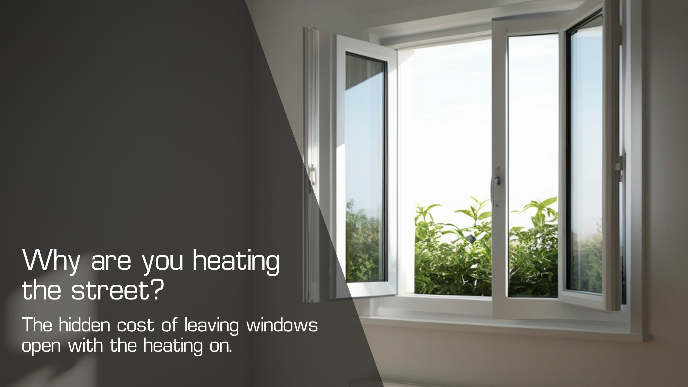 Why are you heating the street?