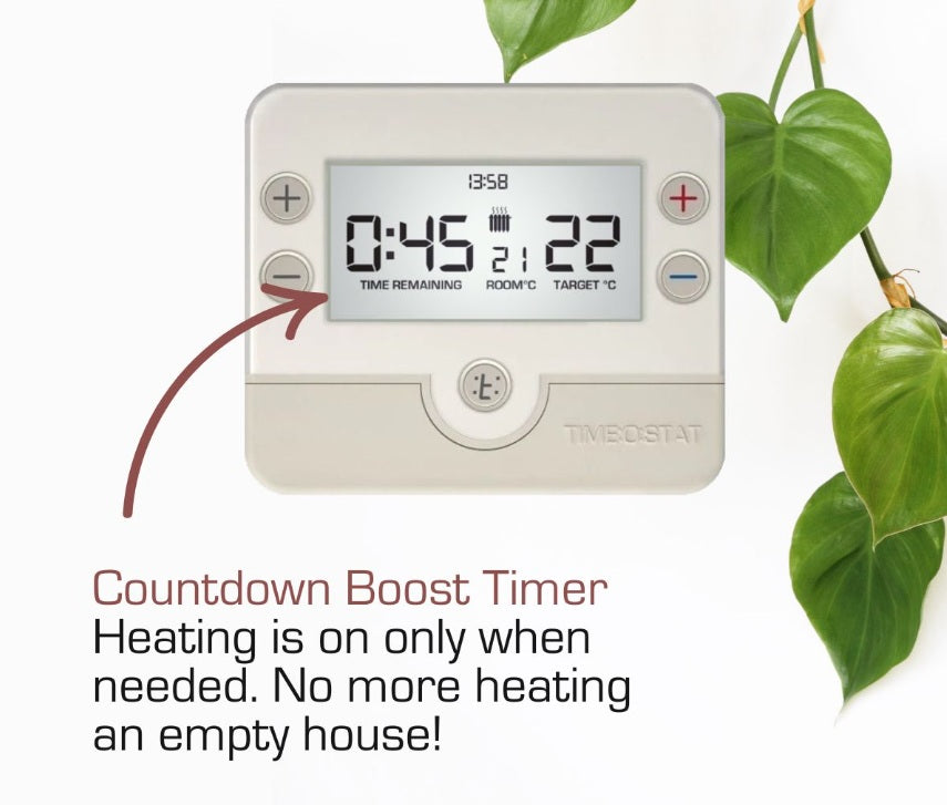timeostat classic hmo landlord timeostat - countdown boost timer heating is on only then needed, No more heating an empty house