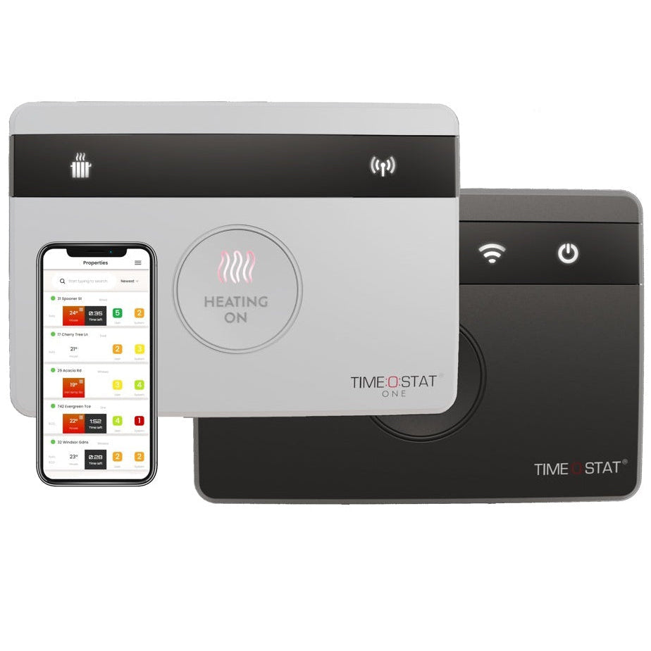 timeostat one wireless landlord thermostat for HMO and Airbnb